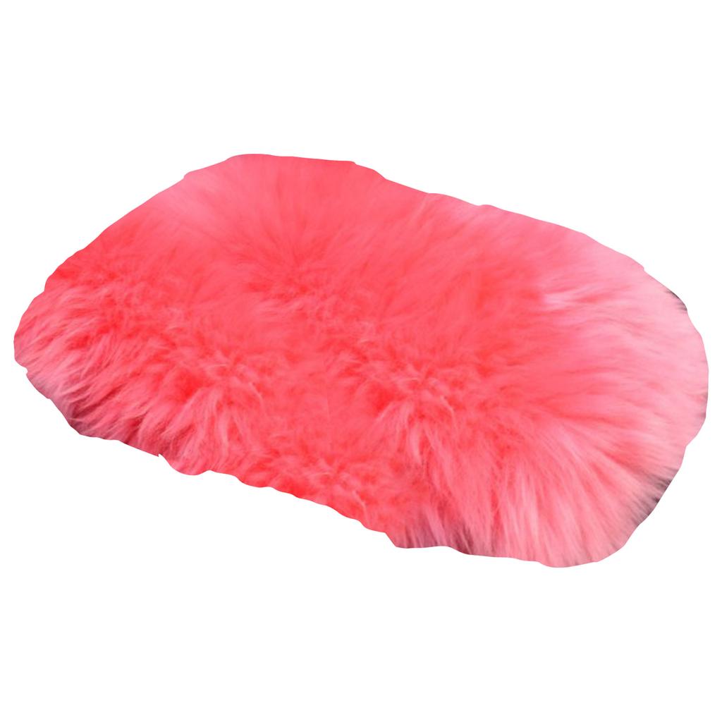 Furry Armrest Cover Car Sheepskin Wool Fur Soft Auto Center Console Cover Universal Truck Armrest for Seat Box Pad for W