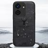 For Xiaomi Redmi 13C 4G/Poco C65 4G Phone Case Deer Pattern Cloth Textured Anti-Slip