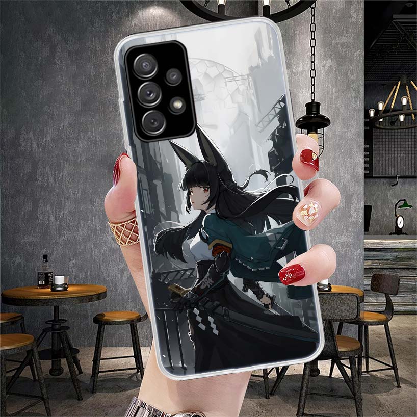 Hoshimi Miyabi Zenless Zone Zero ZZZ Soft Phone Case For Samsung Galaxy A13 A14 A15 A16 A17 A53 A54 A55 A56 A57 A33 A34 A35 A36