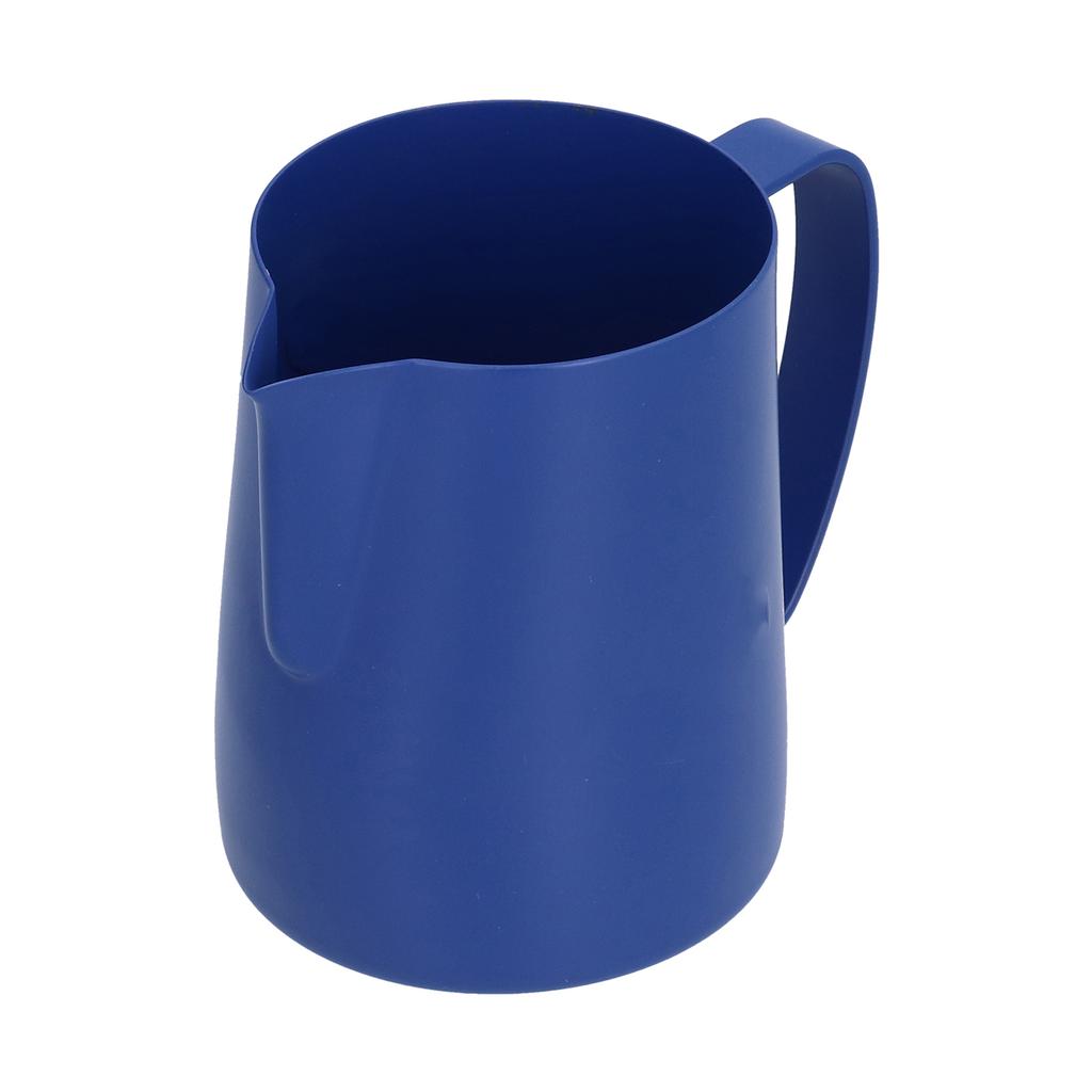 Edelstahl Kaffee-Kännchen Milch Latte Aufschäumbecher mit tropffreiem Ausgießer für die Küche(600ml )