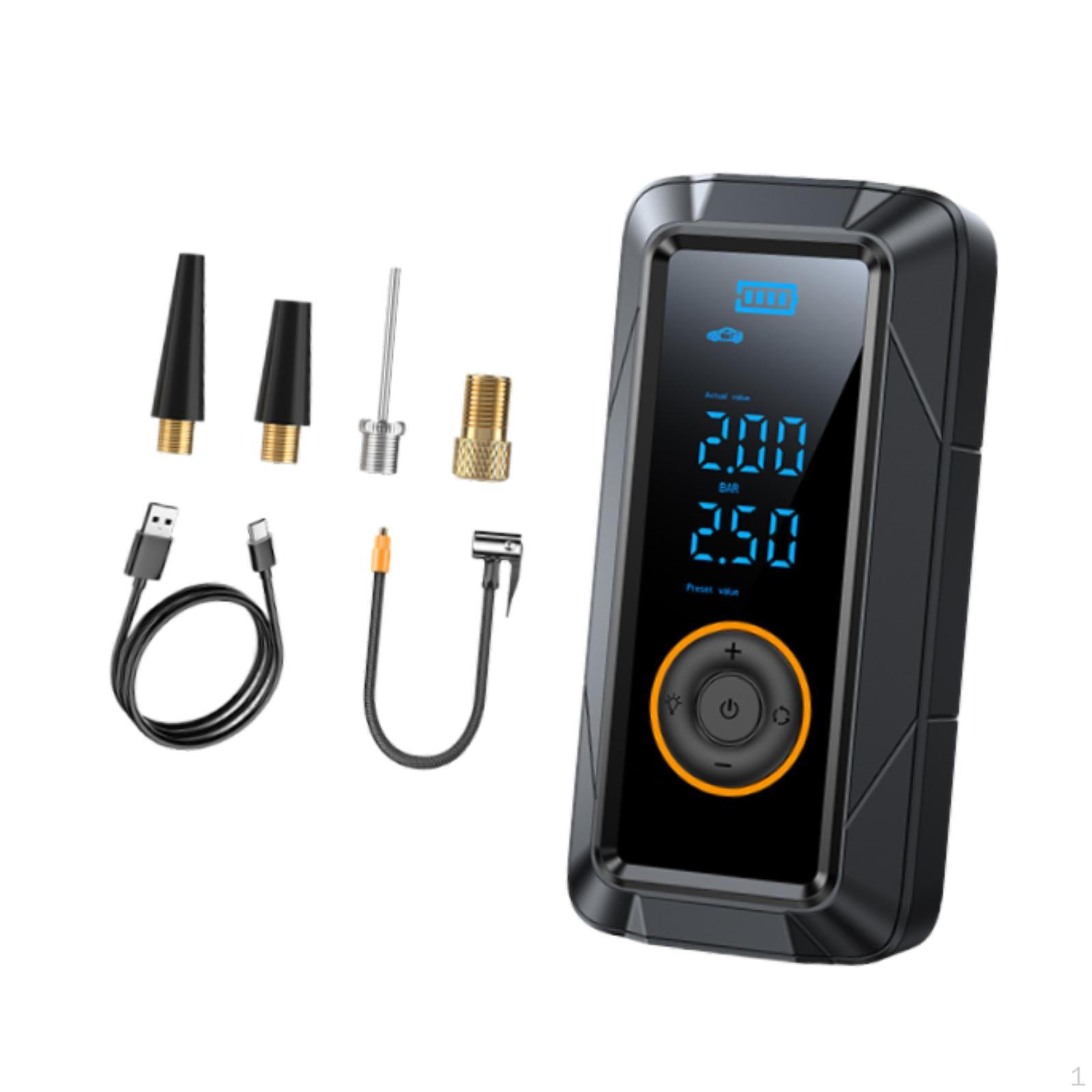 

Портативный воздушный компрессор для накачивания шин с цифровым манометром для мотоцикла Non Universal Air Pump