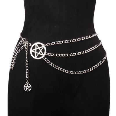 "Retro Sexy Multi-Layer Star Tassel Body Chain"
