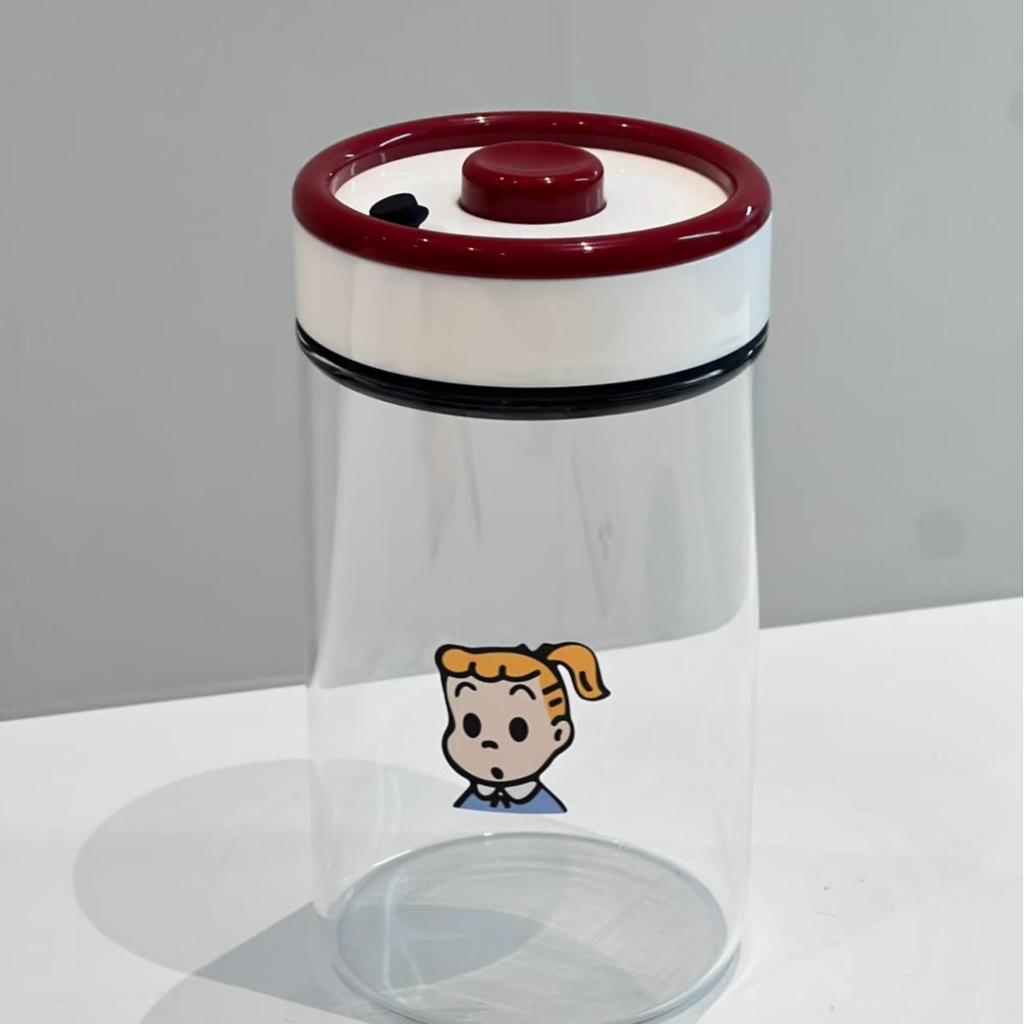 Sealed Vacuum Glass Jar for Coffee and Tea Storage