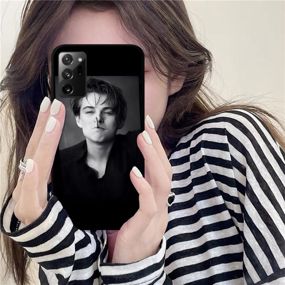 L-Leonardo D-Dicaprio Y-Young Phone Case For Samsung Note 8 9 10 20 Pro Plus Lite M 10 11 20 30 21 31 51 A 21 22 42 02 03
