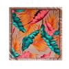 90cm Headscarf for Women – New Arrival: Colourful Printed Silk Scarf, Trendy and Versatile Shawl, Rayon Square Scarf