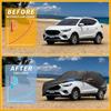 Motoforti All-Weather Waterproof Car Cover - UV-Resistant Outdoor Full Exterior Protection for Mg ZS 2017- 210D-PU