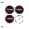 For Toyota JAI34pcs 60mm Car Tyre Wheel Center Hub Cap Badge For Toyota C-hr Prado Rav4 Yaris Hilux Prius Avensis Corolla Camry Accessories