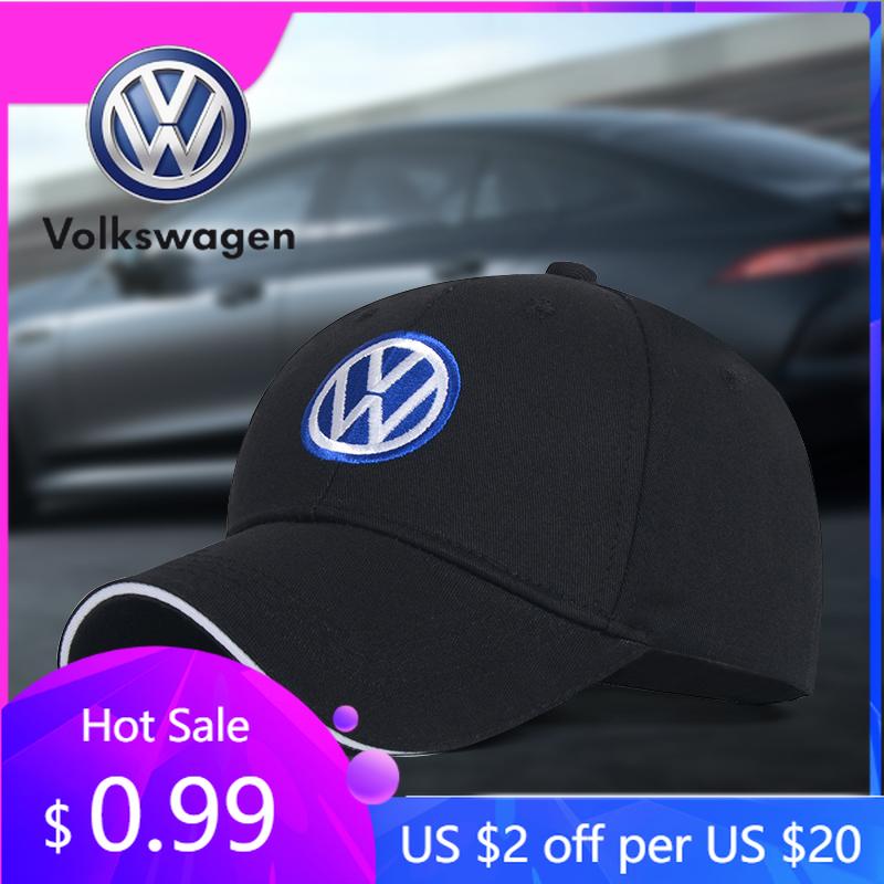 2026 Chaud Pour Volkswagen VW Voiture Bouchon Langue de Canard Pour Volkswagen VW GOLF Polo Tiguan PASSAT Chapeau 3D Casquette de Baseball F1 Chapeau Réglable C