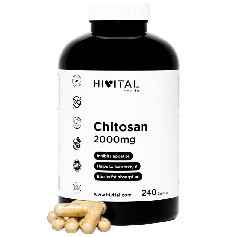 Hivital Chitosán Marino 2000 Mg | 240 Cápsulas. - Imagen 4
