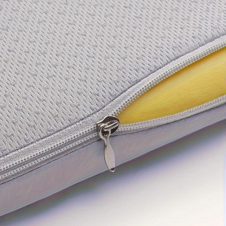 Memory Foam Sitzkissen Slow-Rebound Anti-Durchhängendes Design Ergonomisches Stuhlkissen/Konturierte Unterstützung/Langlebiges Kissen