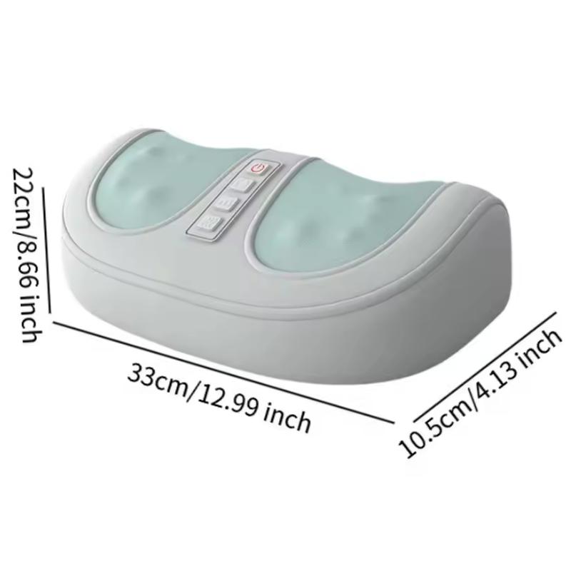 Foot Massager with Heat Electric Kneading Plantar Fasciitis Treatment Machine Circulation for Foot Calf Massage Gift for Dad Mom