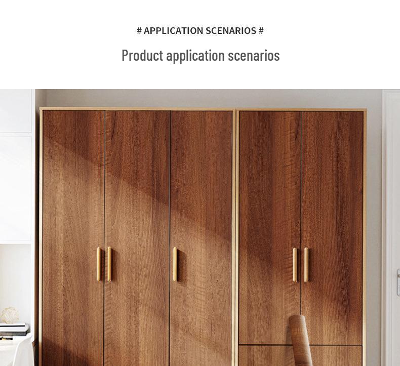 Vintage Walnut Wood Grain Waterproof Self-Adhesive Wallpaper for Living Room and Furniture Walls