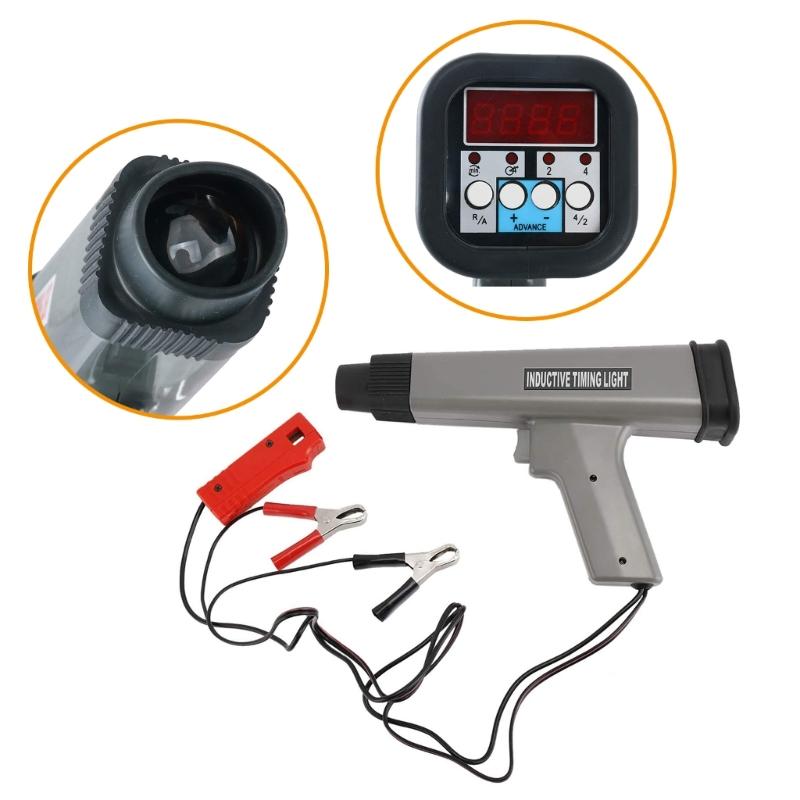 Induktive Stroboskop-Zündpistole für Auto- und Motorradfahrzeuge, induktive Zündpistole für Benzinmotoren, Diagnosewerkzeuge für Kraftfahrzeuge
