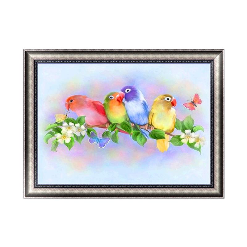 

Colorful Parrot DIY 5D Diamond Embroidery for Rhinestone Painting for Cross Stit