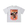 260 GSM Double Yarn 32 Count 100% Cotton One Piece V2 Bounce Man Print Unisex Heavy Cotton T Shirt