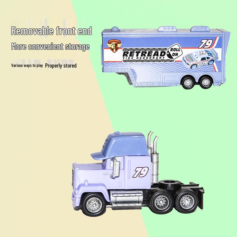 Mack Uncle's Container Car Model - 57-Piece Children's Toy Set