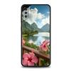 Realistisches Lilienblumen-Druckgehäuse für Samsung A56 A36 A26 A54 A52 A24 A14 A50 A72 A70 A06 A12 A22 A34 A42 A32 A04s A16 5G Hülle