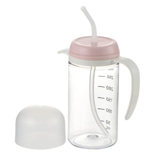 Great to use! Easy-to-drink straw cup 300 pink -