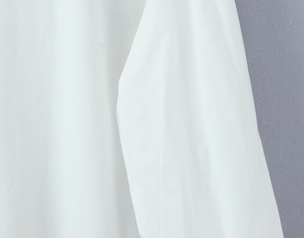 Autumn 2025 White Lace Large Lapel Loose Women's Shirt - European & American Style