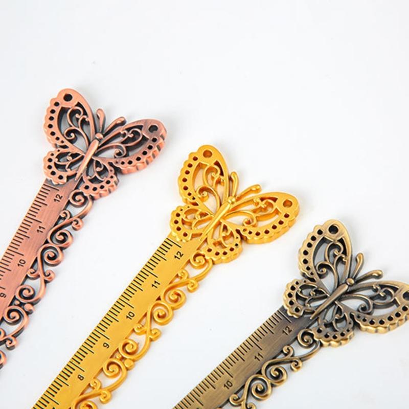 Bookmarks Ruler Vintage Bookmarks Hollow Bookmarks Metal Bookmarks Book Marker Card Garnishes Tool Portable Bookmarks