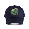 Festive Holiday Squad Memory Sparkle Baseball Cap Fashion Outdoor Sports Sunhat Unisex Snapback Cap Womens