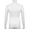 KOSY Retro Graphic Crop Top White Short Sleeve O Neck Casual T Shirt for Women Y2k Aesthetic Vintage Basic Tees Ladies Clothes