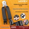 VORTEX 3-в-1 Инструмент для гитарных струн: Намотчик, Резак и Сниматель конусов