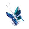 Colorful Crystal Butterfly Ornament Glass Ball Base Sparkling Desktop Decor Home Figurine Hanging Crystal Craft Gift