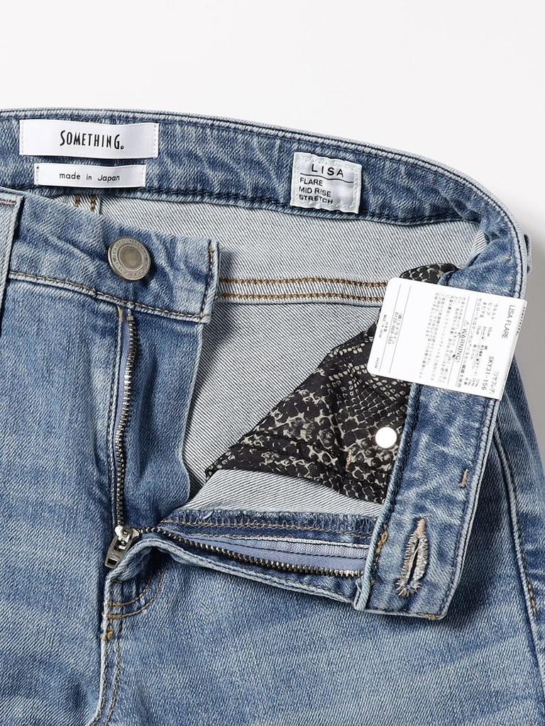 Life Store by Jeans SOMETHING LISA FLARE 27 [Beaming Beams] Women's LIGHT_BLUE