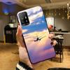 Funda Flugzeug fliegen die Wolke Telefonabdeckung für OPPO A74 A94 5G A3S A5S A9 A12 A15S A52 A53 A53S A72 A73 2020 A91 5G Hüllen Coque