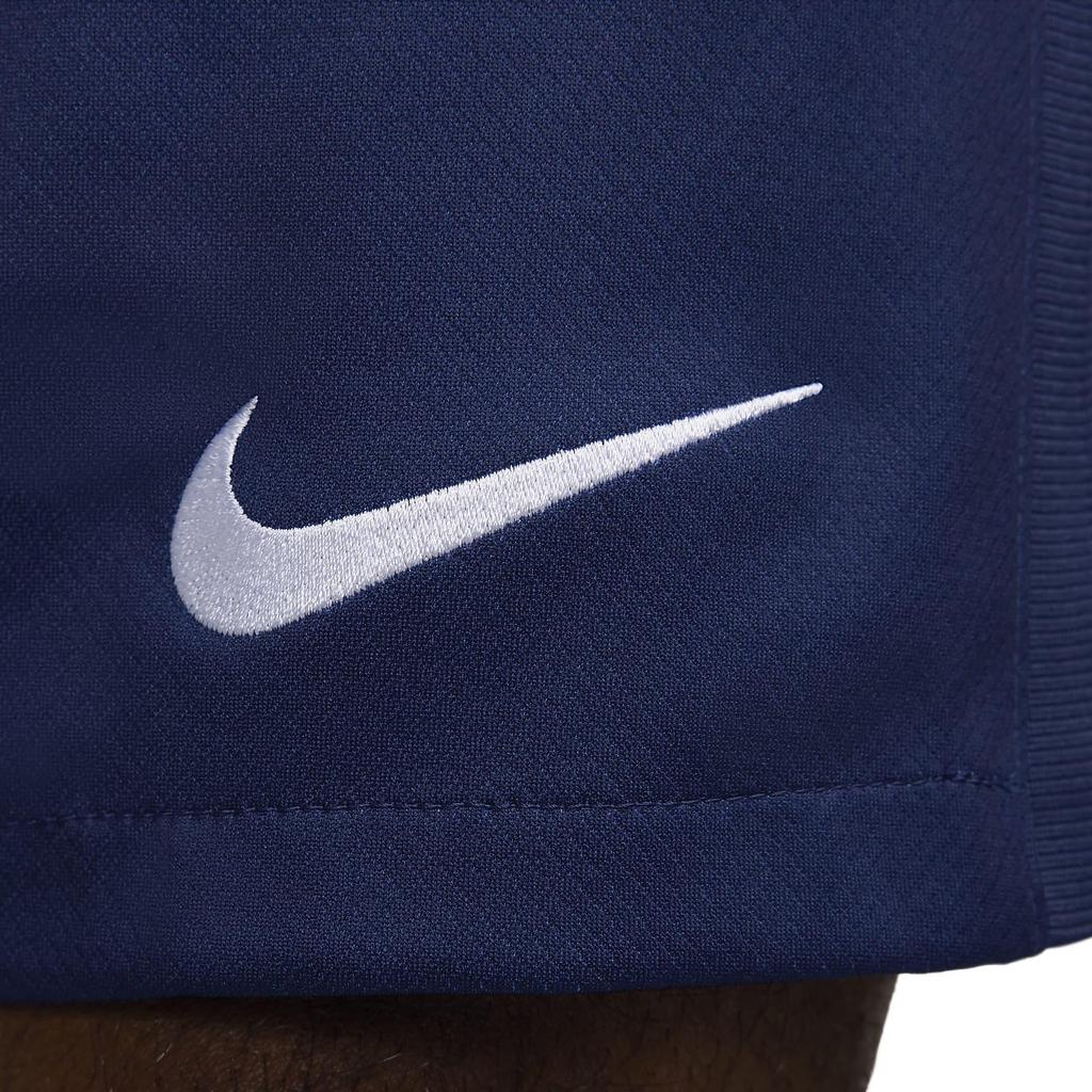 Nike Logo Design Sports Breathable Versatile Mid Waist Soccer Pants Men Pants Midnight-Navy FN8864-410