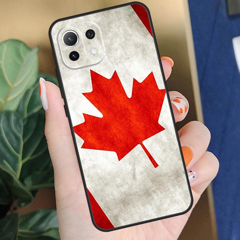 Canada Canadian Flag Case For Xiaomi 17 Pro Max 14 15 Ultra 13T 14T 15T Pro POCO F8 F7 F5 F6 X5 X6 X7 Pro Coque