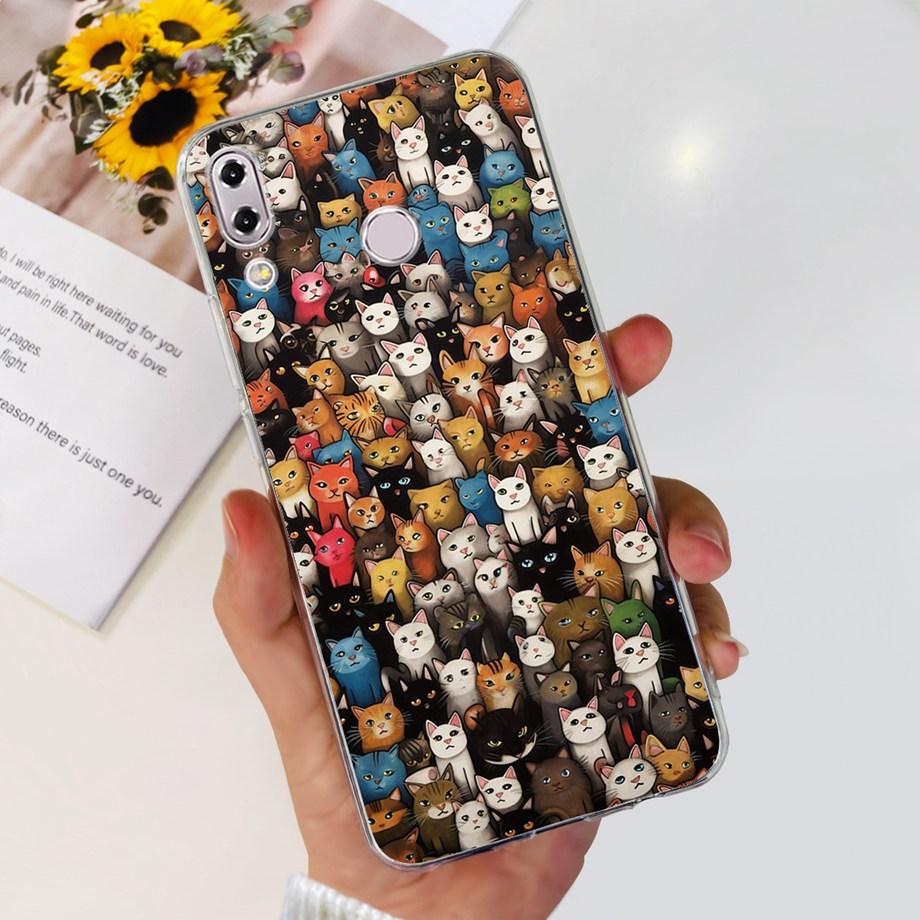For Asus Zenfone 5 ZE620KL ZF620KL Cover Case Fundas Soft Silicone TPU Clear Phone Cases Protective Coque Astronaut Butterfly