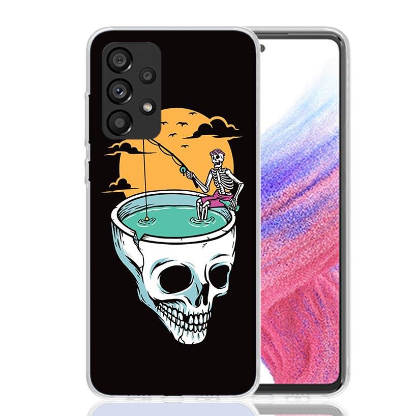 Fishing Club Graphic Phone Case for Samsung Galaxy A17 A16 A15 A14 A13 A57 A56 A55 A54 A53 A37 A36 A35 A34 A33 A26 A25 A24 A23 G