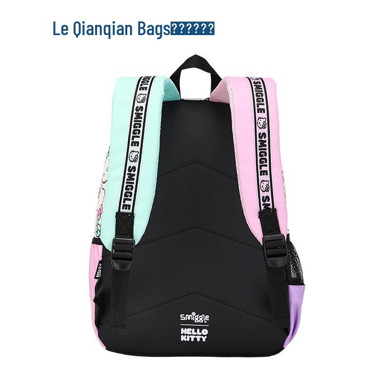 Smiggle Hello Kitty Backpack Set: Includes Student Backpack, Kindergarten Water Bottle, and Insulated Lunch Bag