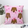 Dachshund Valentines Day Throw Pillow Cover Throw Pillow Dogs Animal Funny Pillowcase