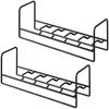 Yamazaki Tower Bowl Rice Bowl Storage Rack of for Upright Drawer Cupboard 1398 X 2 & (Set 2) Storage, & Storage, Black,