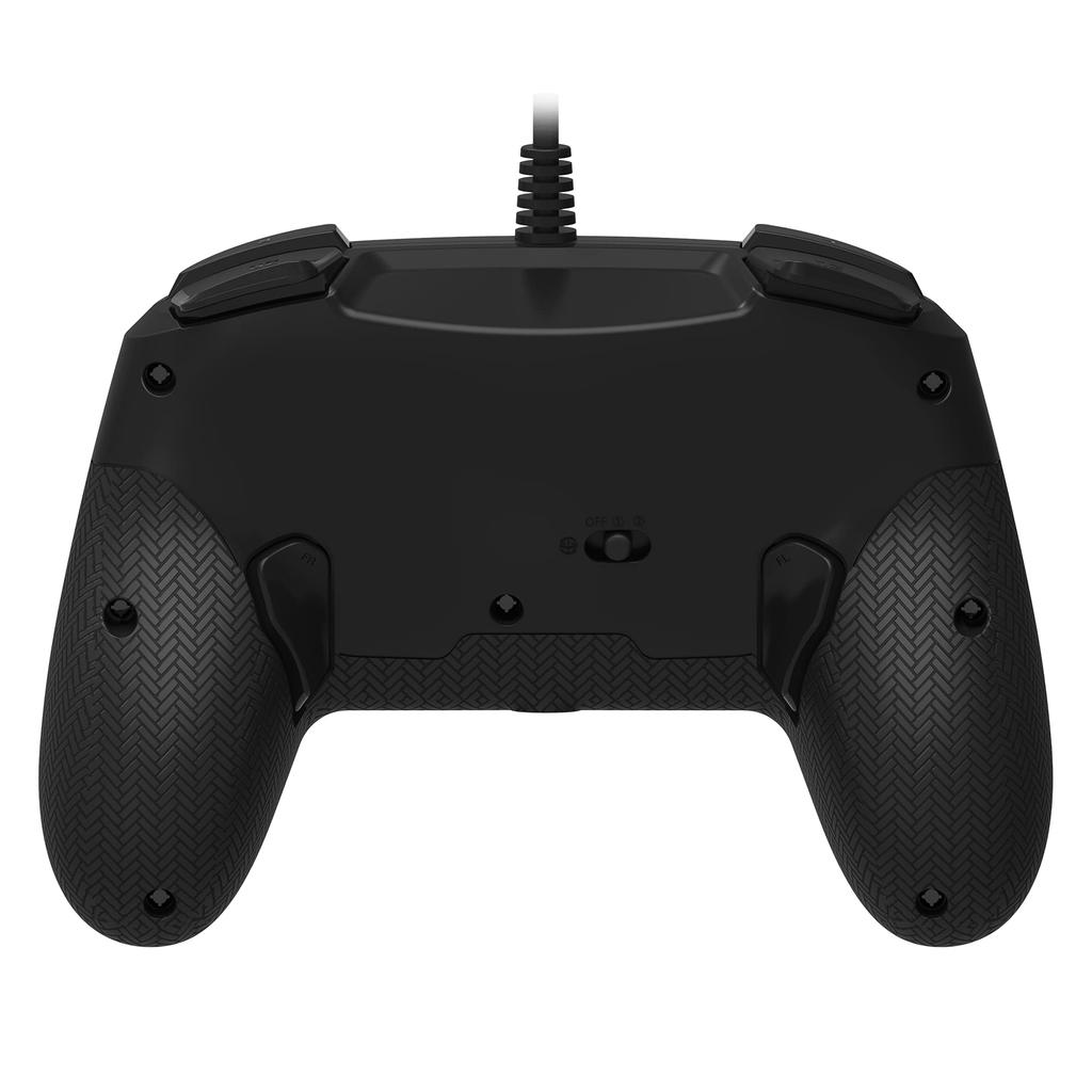 Steam Compatible   HoriPad FPS Controller for Nintendo Switch/PC with Rear Buttons & Customizable Button Mapping Via App