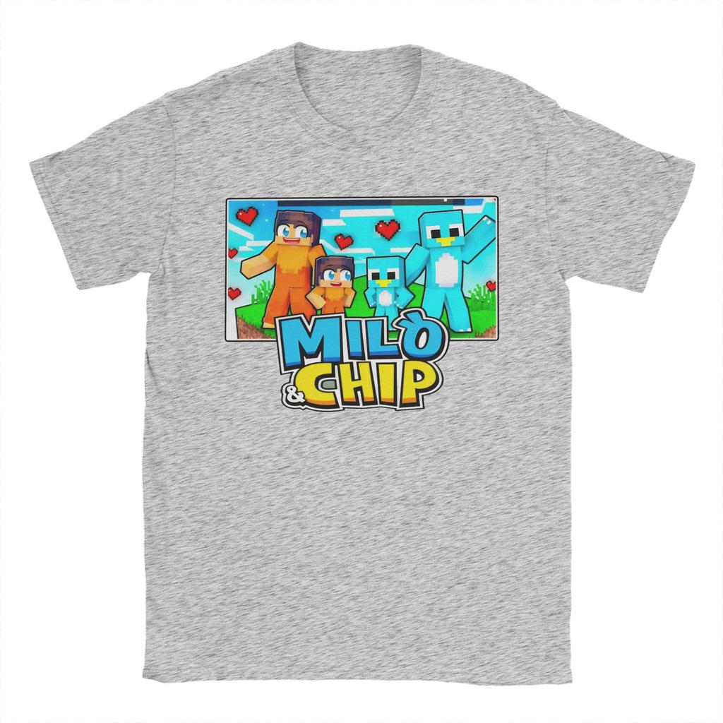 milo and chip Accessories Unisex T Shirt 100 Cotton Tee Printed Tshirt Clothing