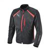 Daytona DJ-024 Men's Motorcycle Jacket, Black/Red, M