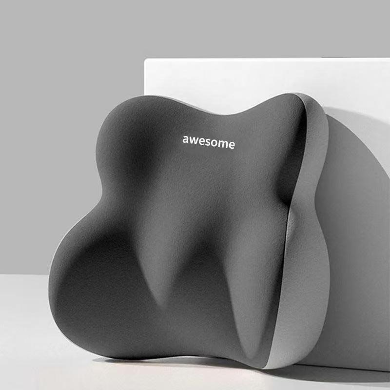 Curved Memory Foam Cushion - Coccyx Comfort; Ideal Pressure Relief for Car or Office, 1PC