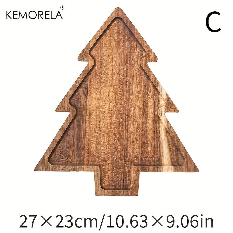 

1PC Wooden Charcuterie Board Serving Tray Kitchen Vegetable Charcuterie Board Party Appetizer Tray For Christmas And Halloween