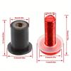 Tuercas de Fijación M5 Tornillos de Montaje para Parabrisas para Honda XL 650 600 700 1000 125V Transalp Varadero XRV 750 Aleación de Aluminio