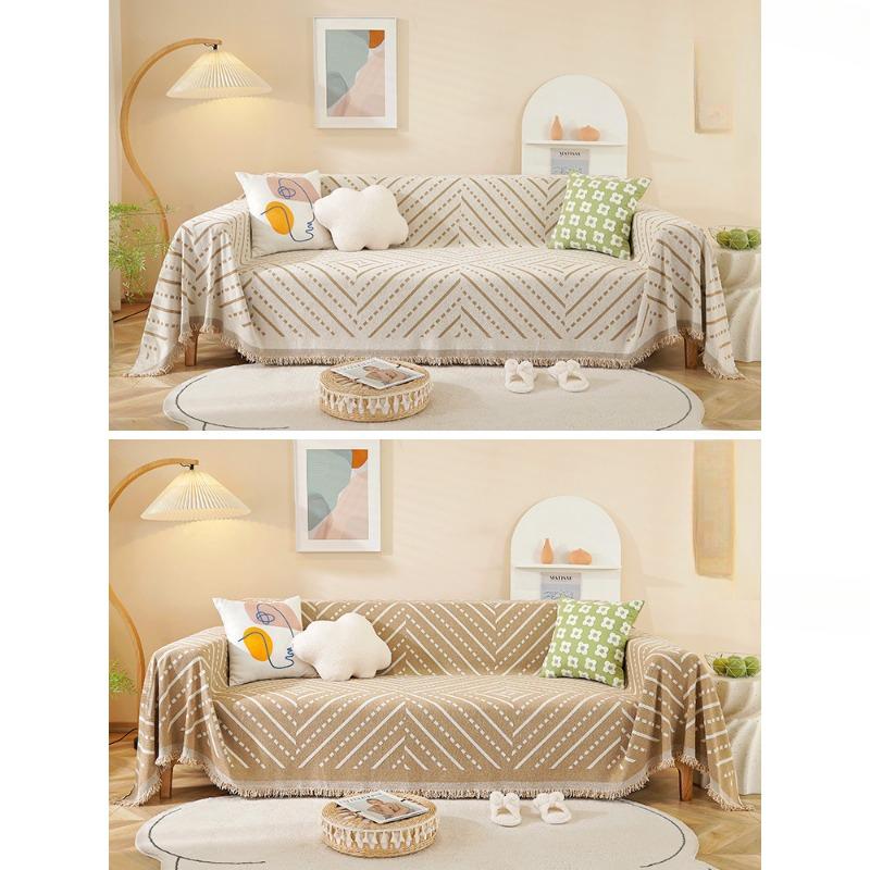 Chenille Leichter Luxus-Sofabezug, Stoff, Vier Jahreszeiten, universell, einfach, modern, All-Inclusive, universeller Sofabezug, High-End-Bezug, Handtuch