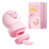 Mini Pig Licking Tongue Vibrator for Women Vacuum Sucking Clitoris Stimulator Female Nipple Anal Massager Masturbation Sex Toys