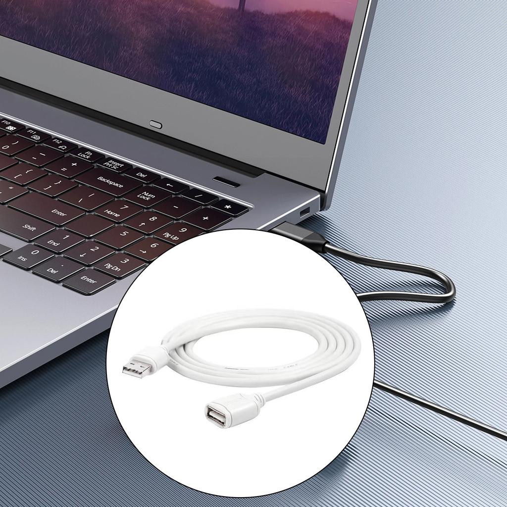 USB Extension Cable USB2.0 Extension Cable USB Male to Female Extension Cable for USB Flash Drive Card Reader Mouse