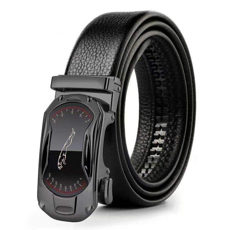 Trendy Unisex 2024 Automatic Waist Belt With Highquality Pin Buckle For Fashion