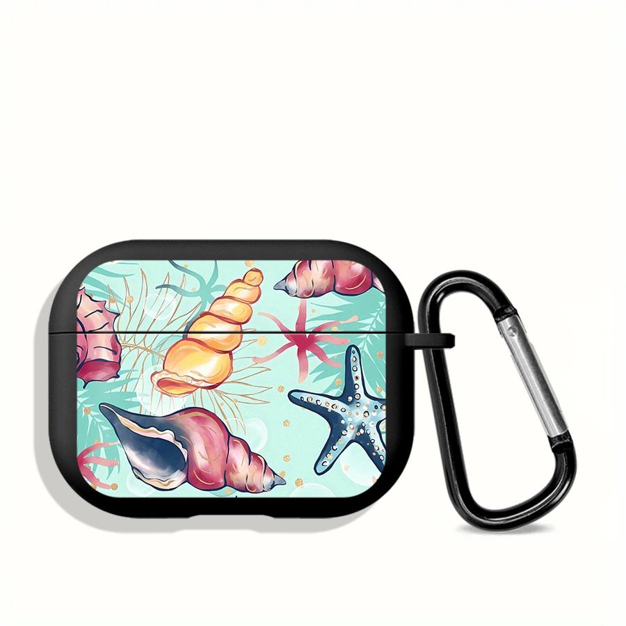 Case For Airpods 1 Pro Pro3 4 Pro2 3 2 Earphone Cases Cover Colorful Marine Organism