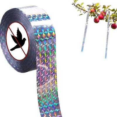 1 Rulo Kuş Korkutma Bandı Çift Taraflı Parlayan Solmaya dayanıklı Yansıtıcı Kuş Kovucu Şerit Bant Bahçe Aksesuarları