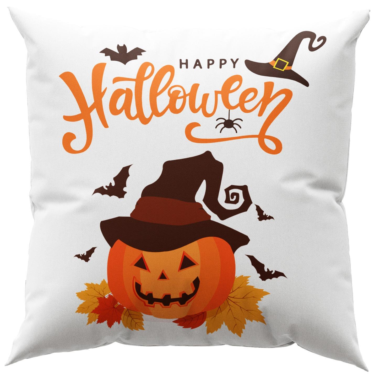 

Наволочка с рисунком тыквы-гнома на Хэллоуин, наволочка для дивана, наволочка для гостиной, украшение для спальни 40x40cm